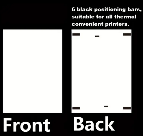 A4 Continuous Folded Thermal Paper, Compatible with A4 thermal Printers Not Suitable For Laser Or Inkjet Printers